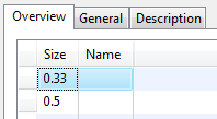 Bottle size dimensions