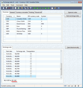 Currency Setup in Dynamics AX 2009 | Dynamics AX Training