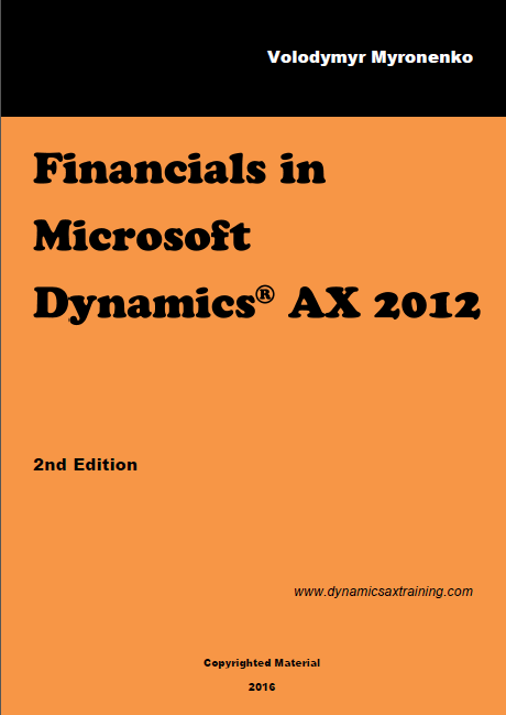 Dynamics AX 2012 Financials Training